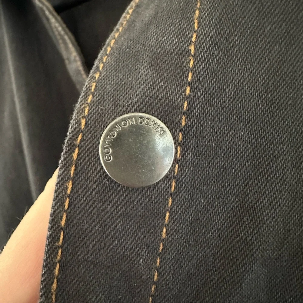 Cotton On Charcoal Denim Shirt - Picture 5 of 6